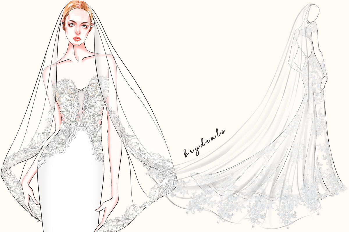 custom wedding veils