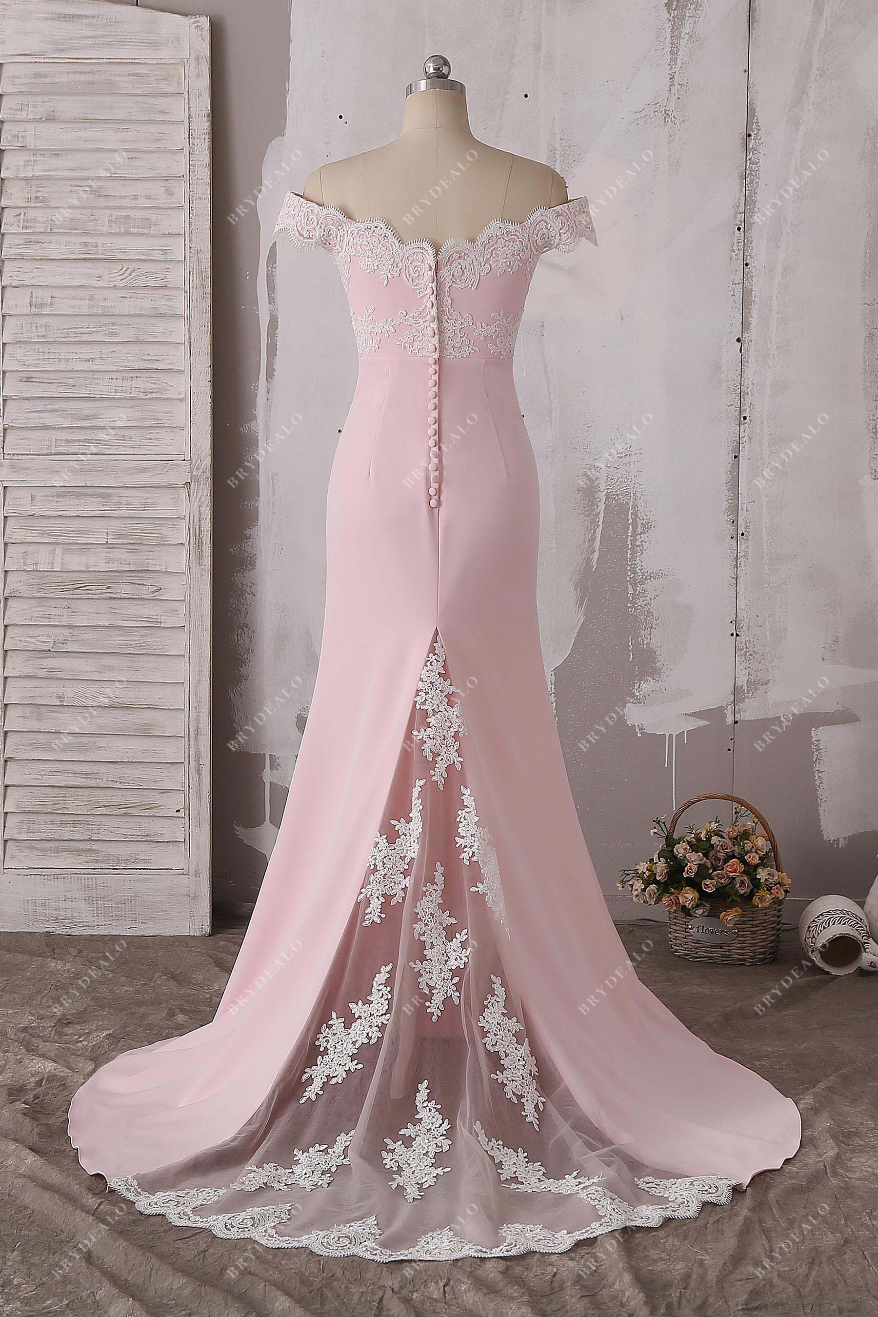 sheer godet mermaid prom dress