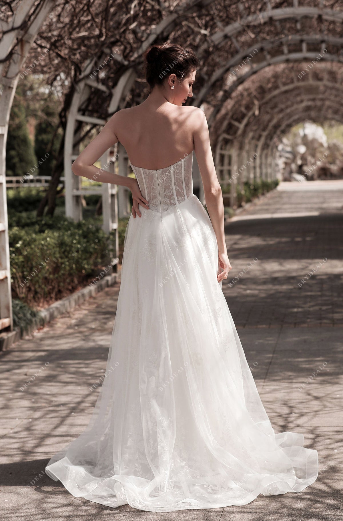 open lace back dress Mollybridal Sparkly Ball Gown for Women Formal Party Quinceanera Dress  Charro Mexican Rose Gold Lace Tulle Blush Pink 0 at Amazon Women's Clothing  store