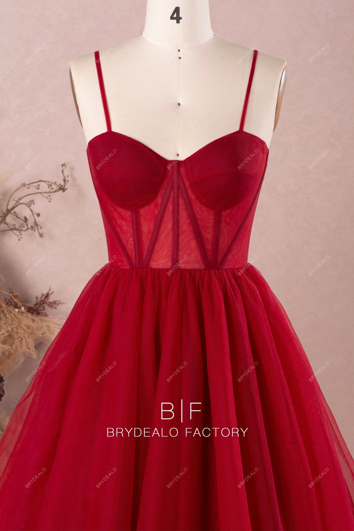 burgundy corset prom dresses Tulle Sweetheart Neck Dress – Brydealo Style_Long sleeve 1x Women Dress A.L.C. Lucie Mini Dress Color:31Grape
