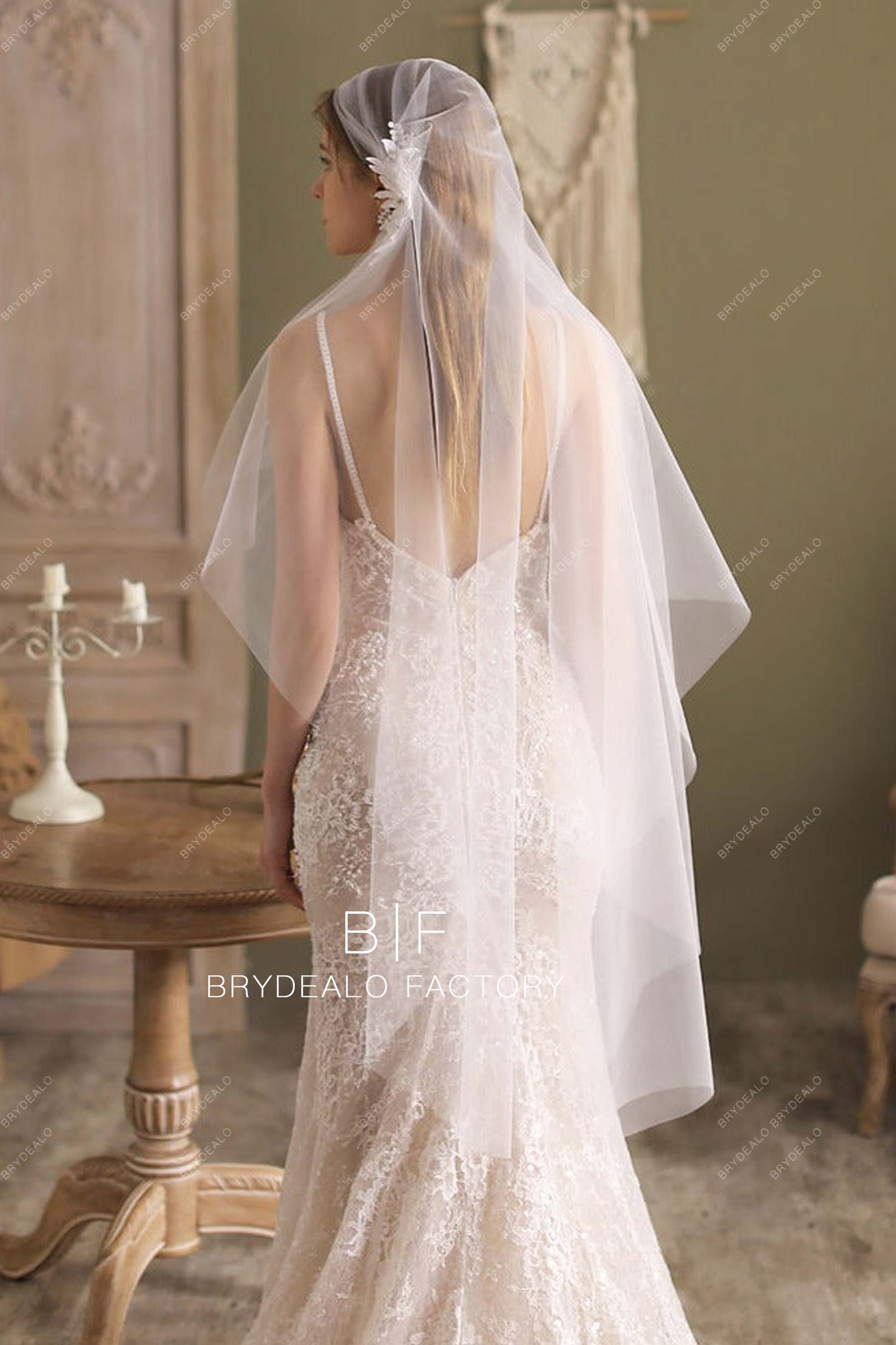 Ballet Length Wedding Veil