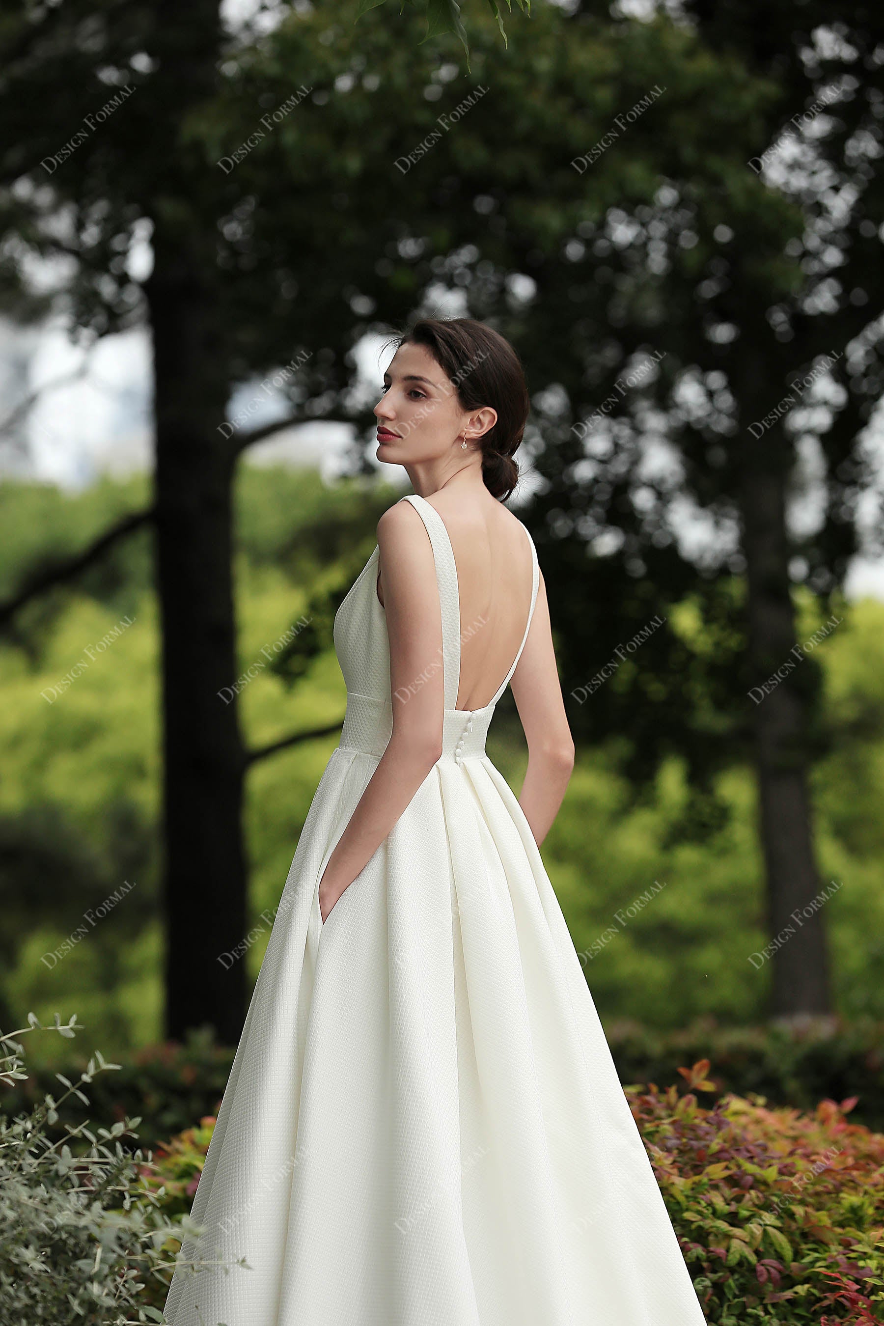 Open Back Sleeveless Dress