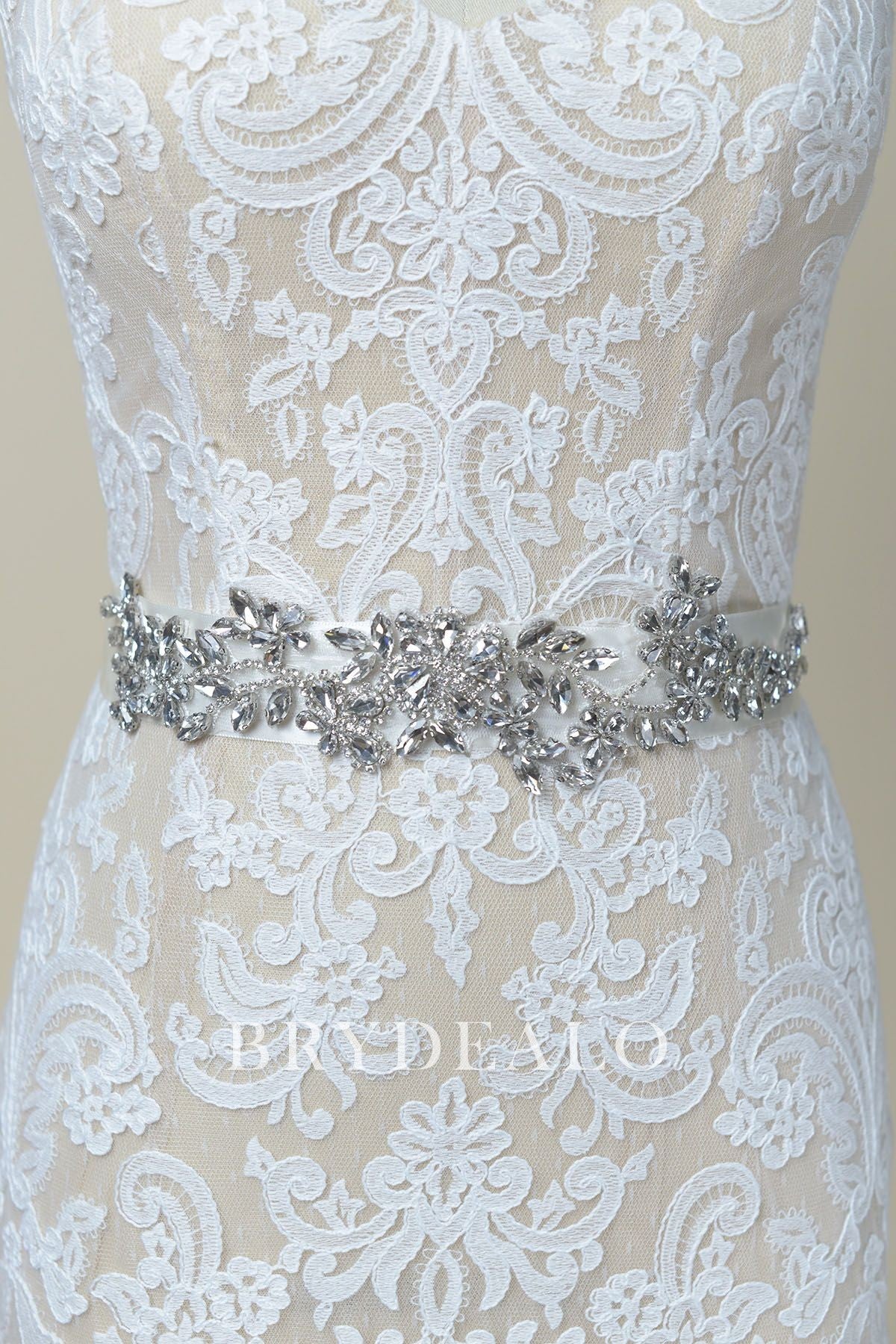 Luxury Crystals Bridal Sash