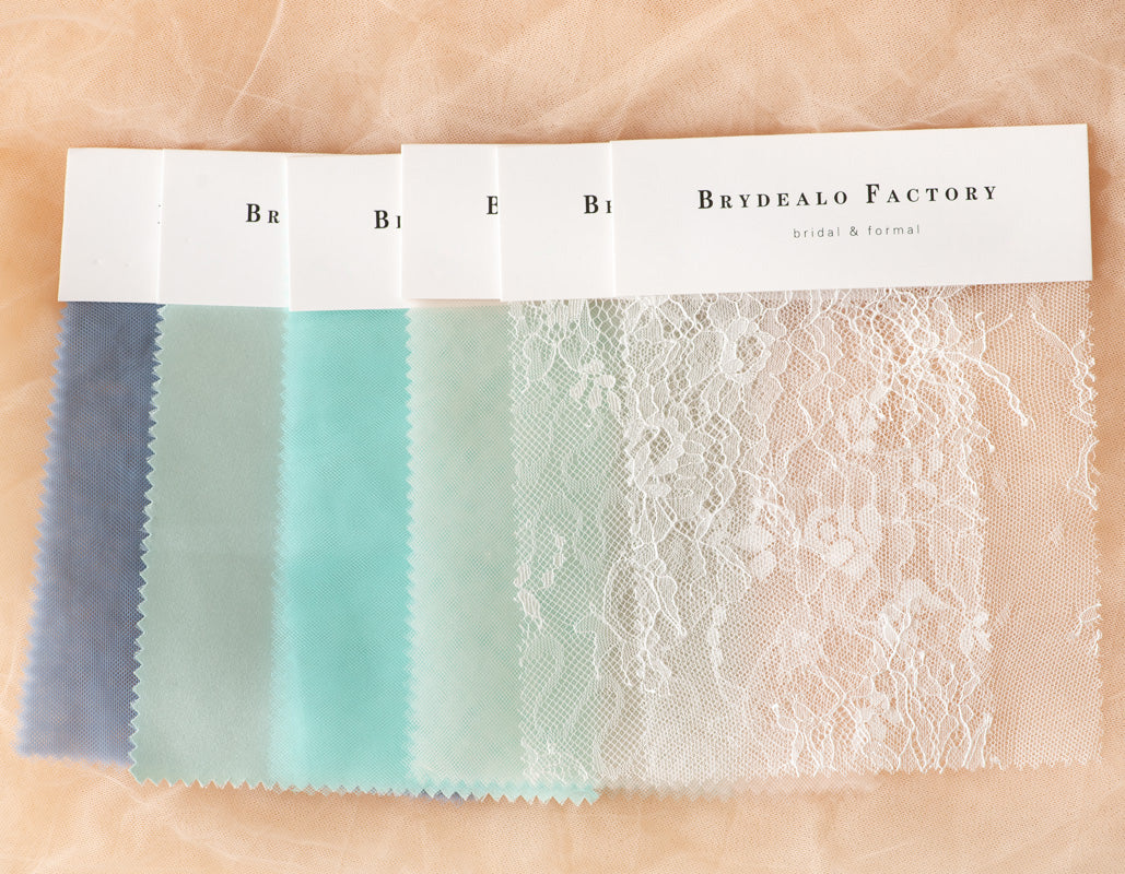 custom bridesmaid dresses swatches brydealo