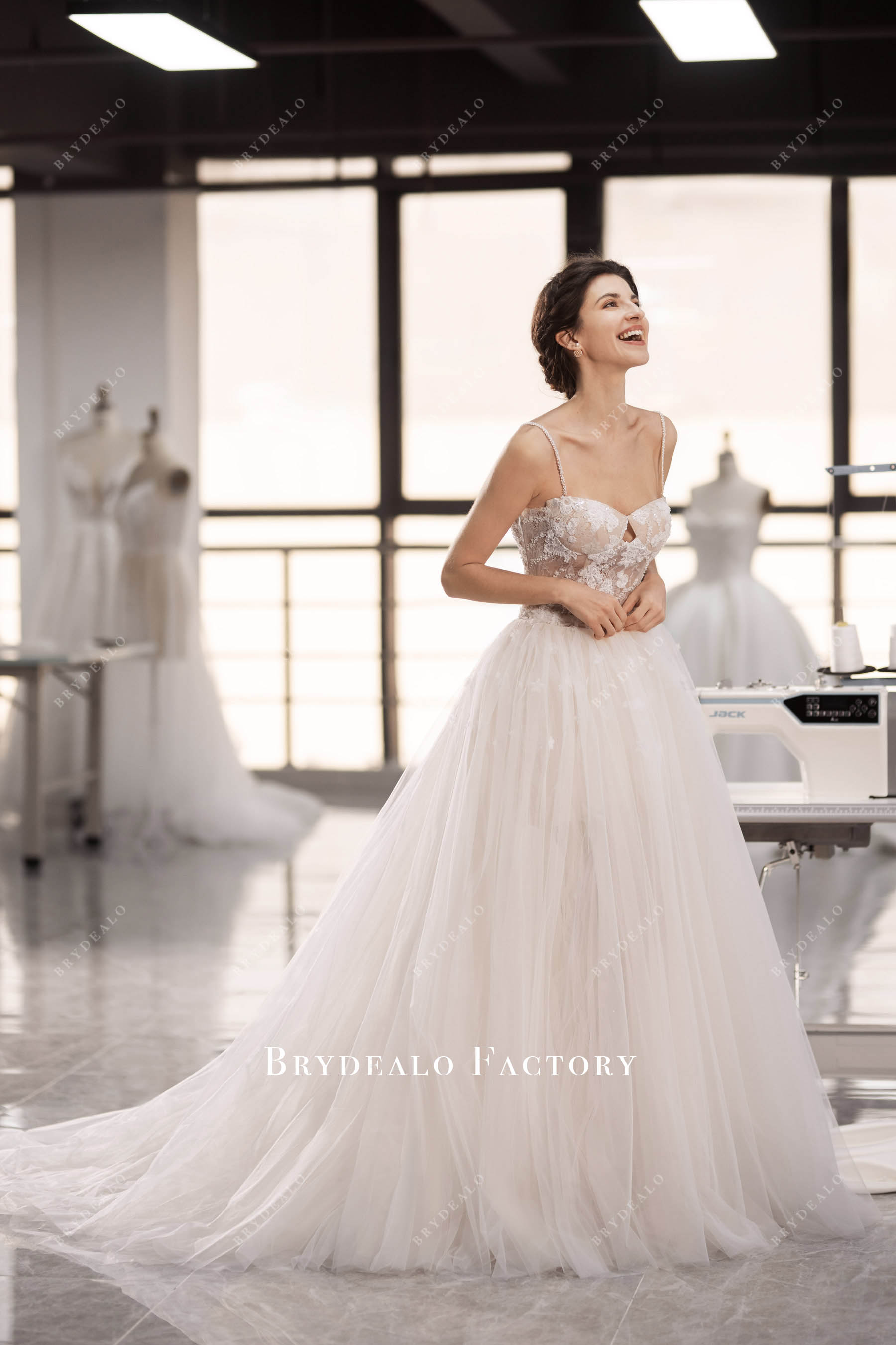 designer bodycon wedding dress with overskirt