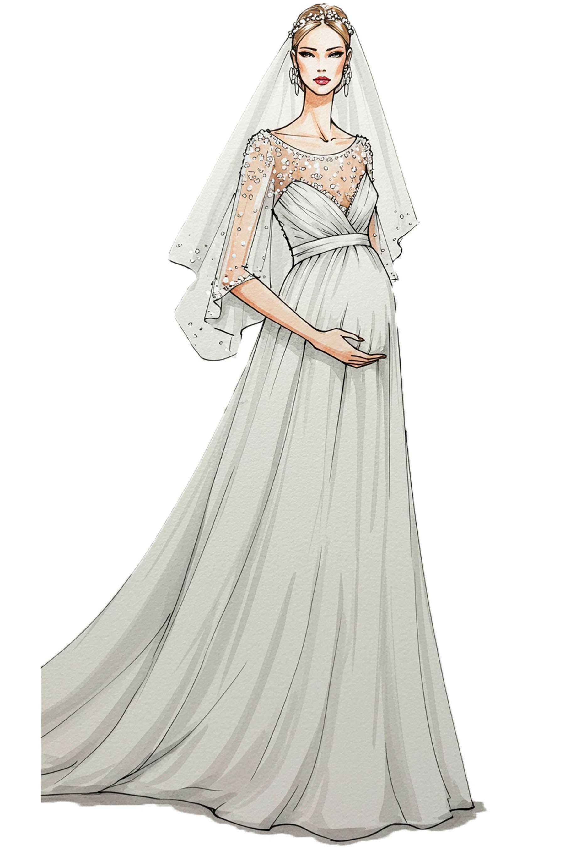 maternity empire wedding dresses brydealo