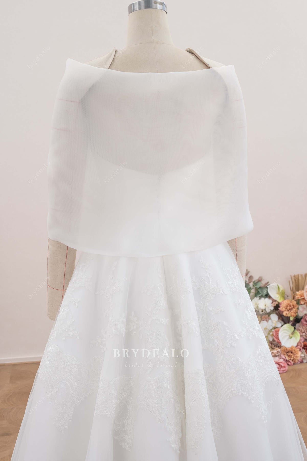 removable strapless wedding dress