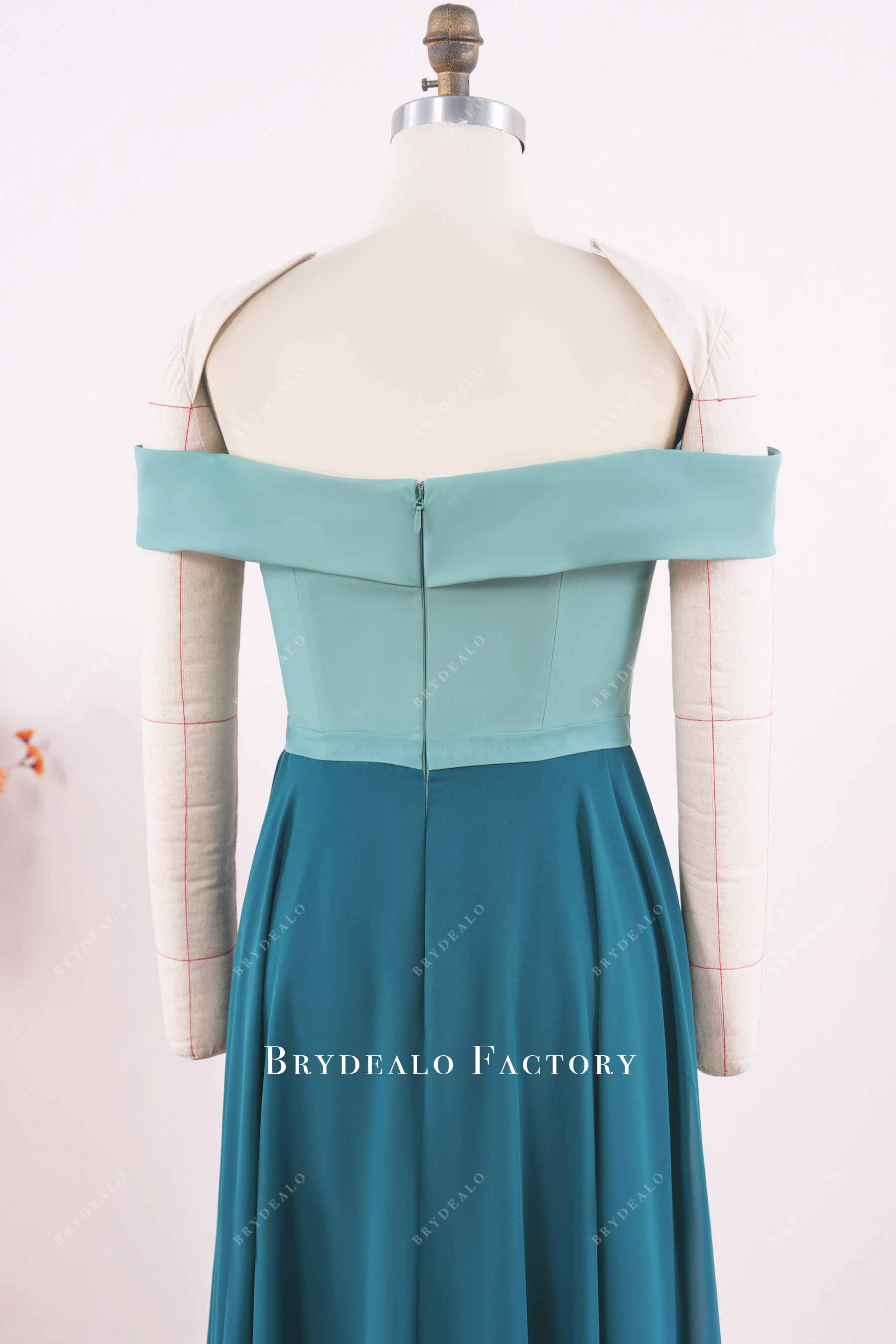 sage formal dress
