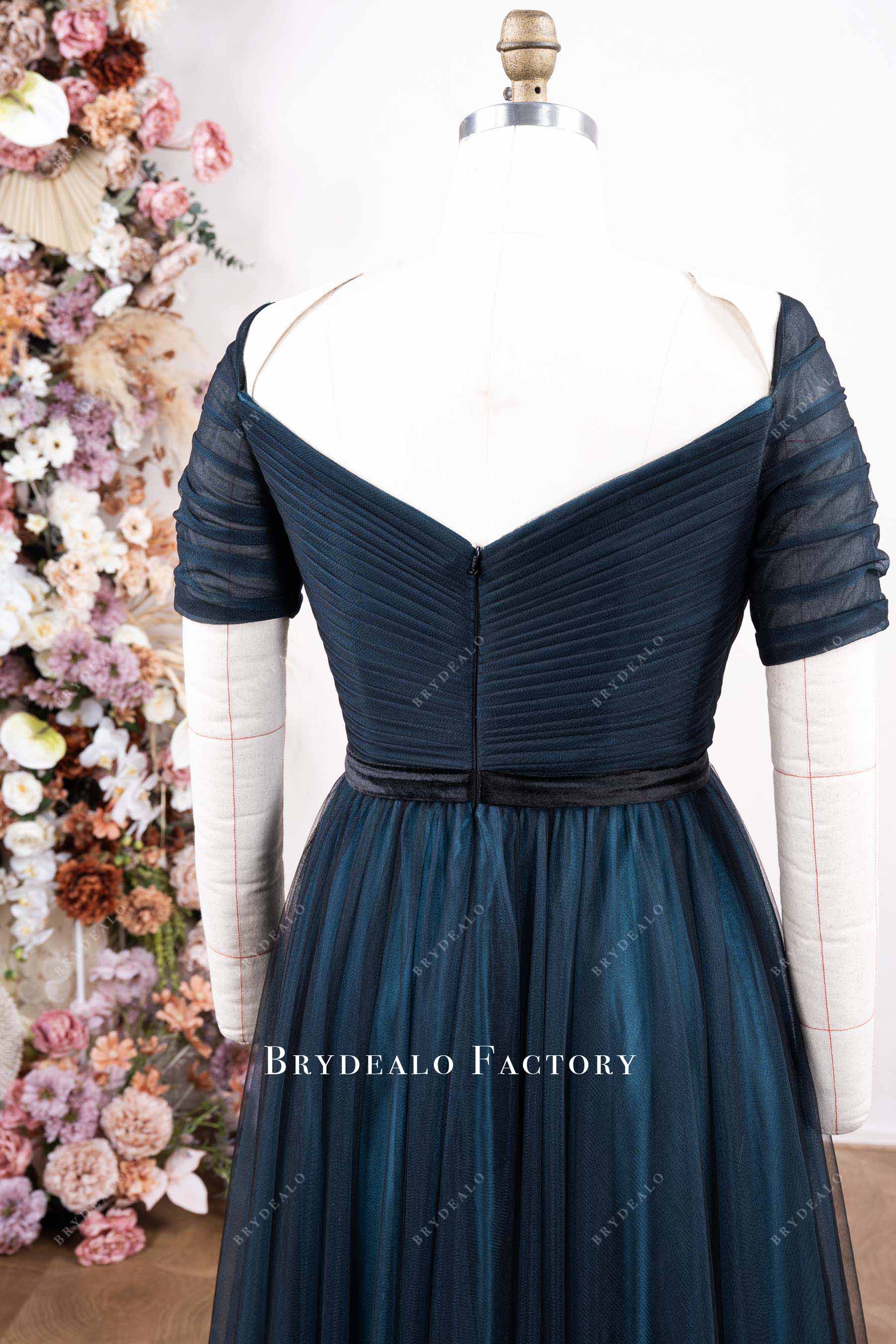 satin belt mother of bride dress