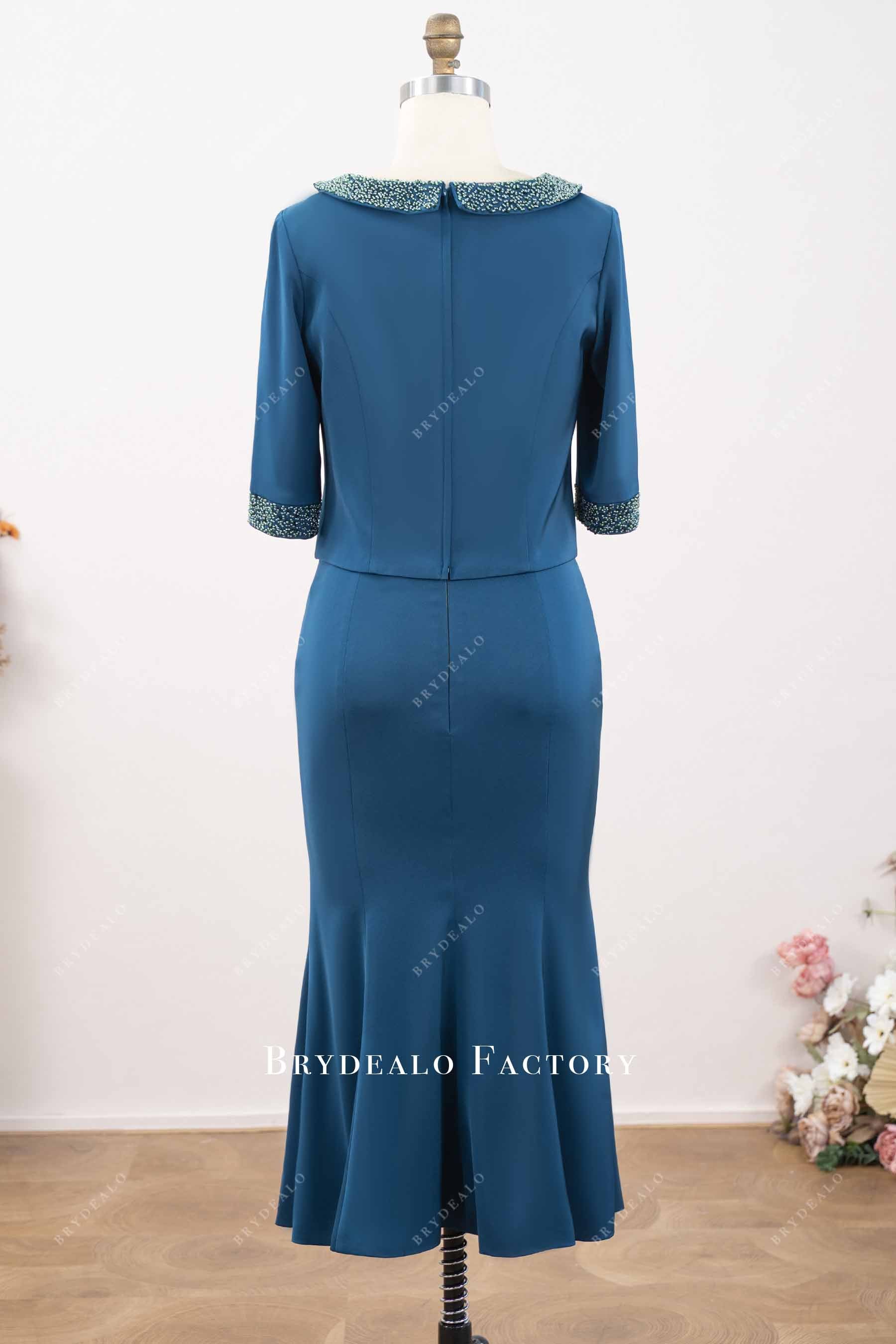 tea length pencil dress