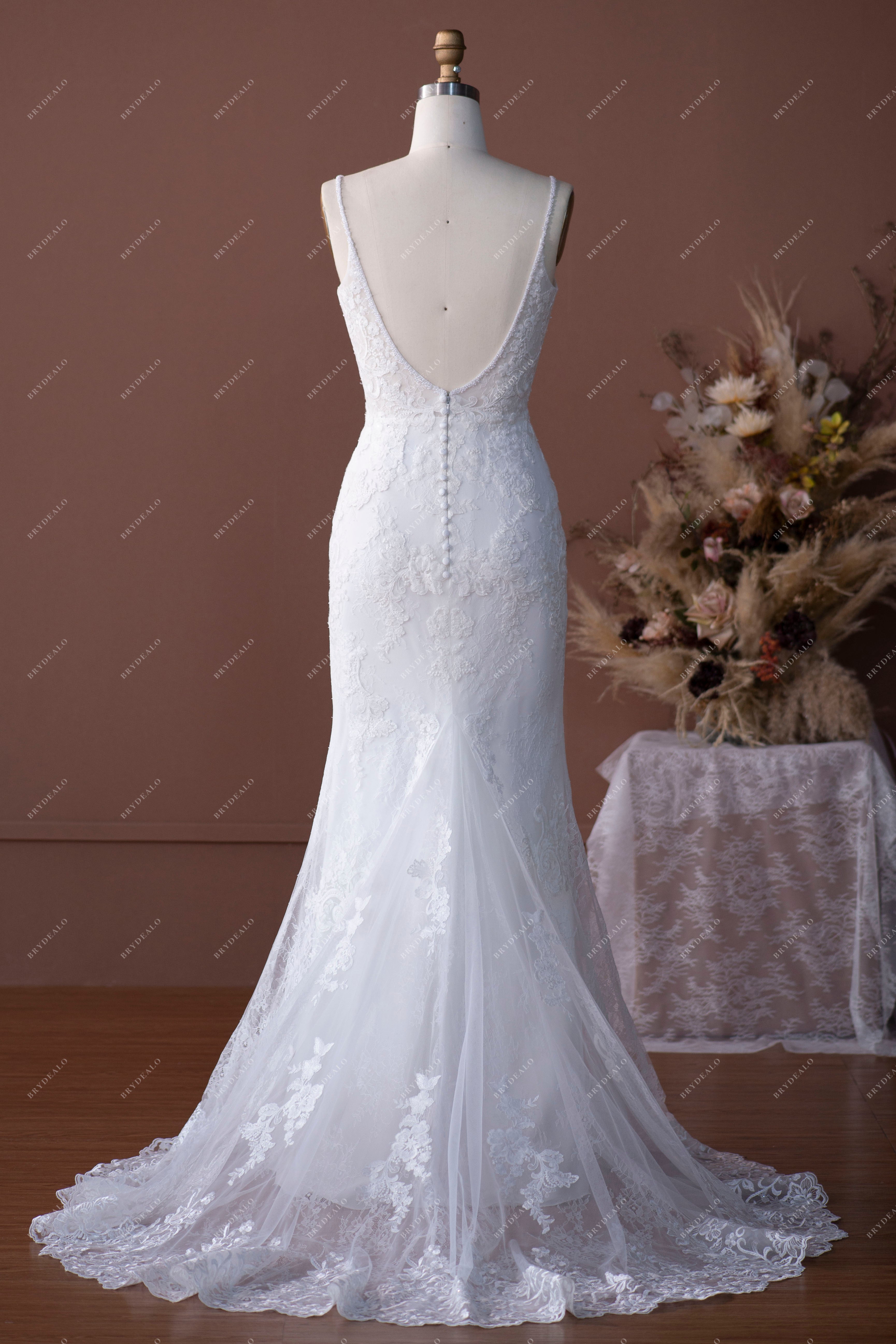 beaded overlay wedding dress Removable Lace Overlay Wedding Dress Beaded Sweetheart Lace Wedding Dress With Jacket