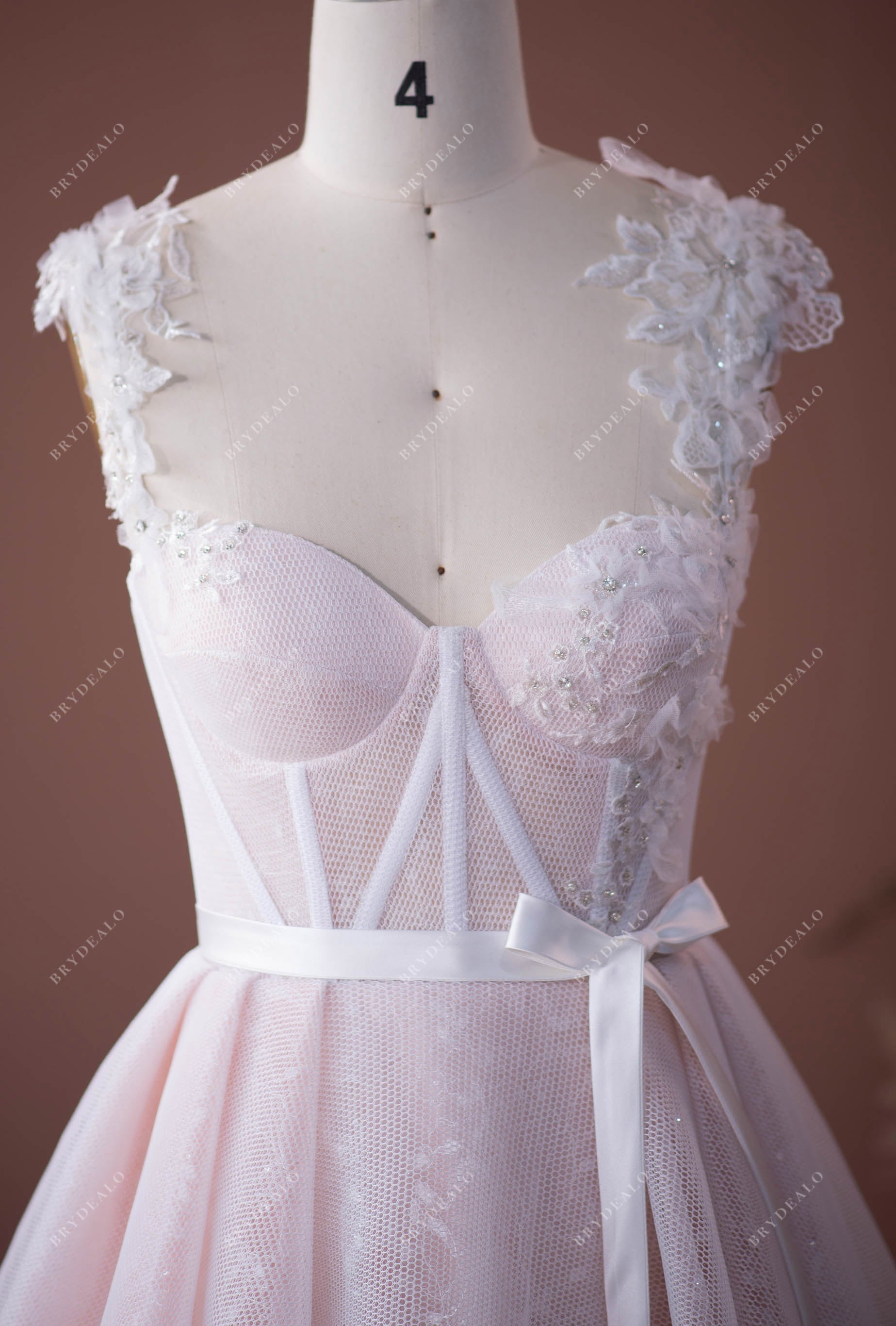 Trendy Sweetheart Corset Bridal Gown