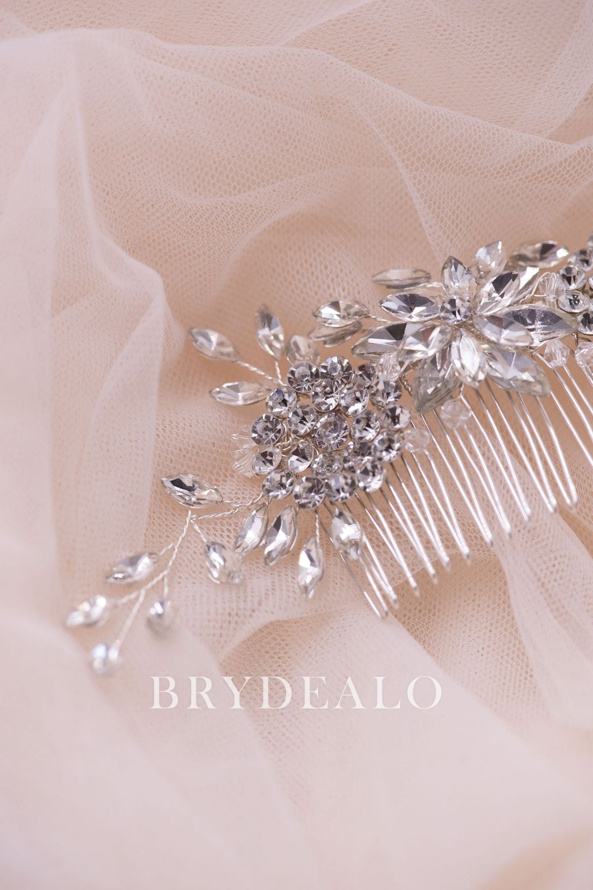 Best Crystals Bridal Comb Set 