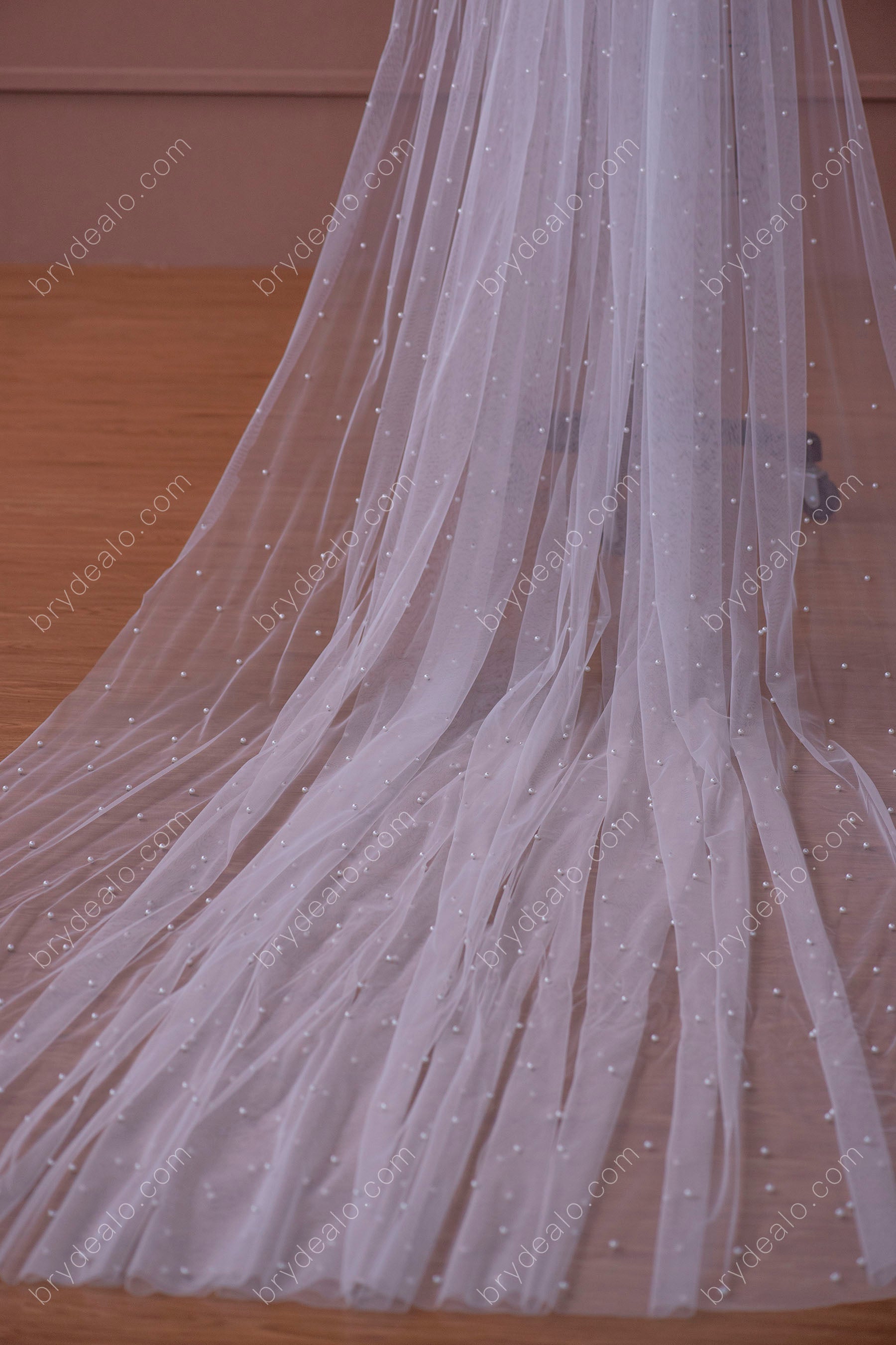 pearls long veil for sale