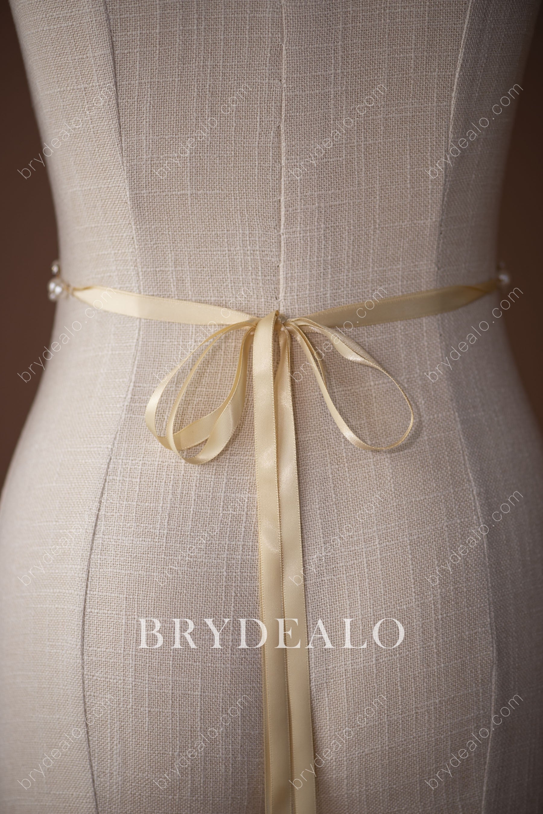 Champagne Exquisite Pearls Crystals Bridal Sash Belt Brydealo Champagne Exquisite Pearls Crystals Bridal Sash Belt Brydealo