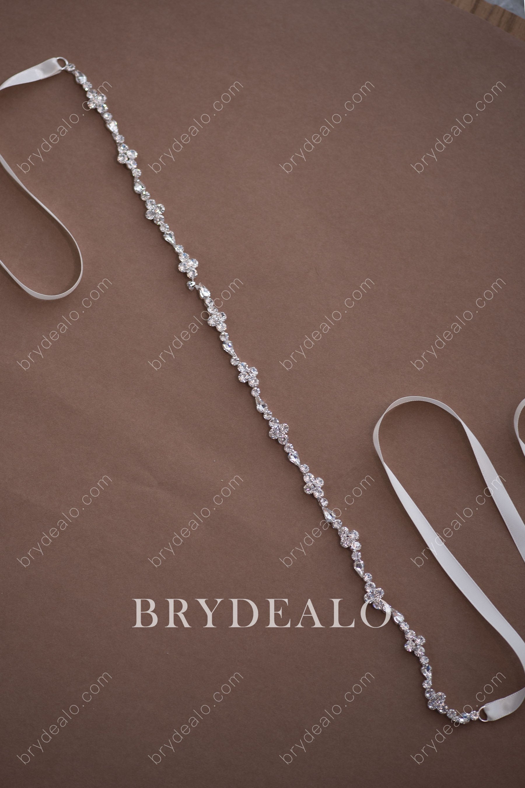 Best Crystals Bridal Sash
