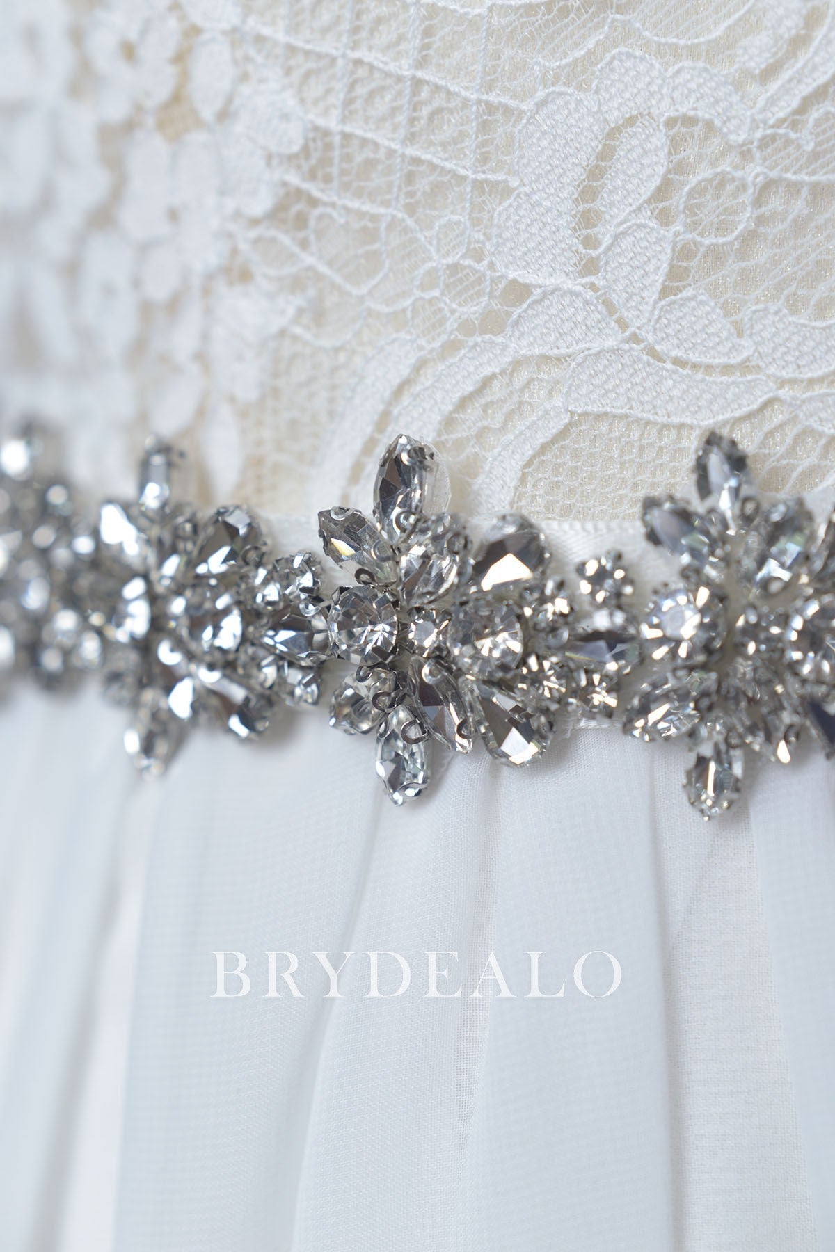 Popular Rhinestones Satin Wedding Sash