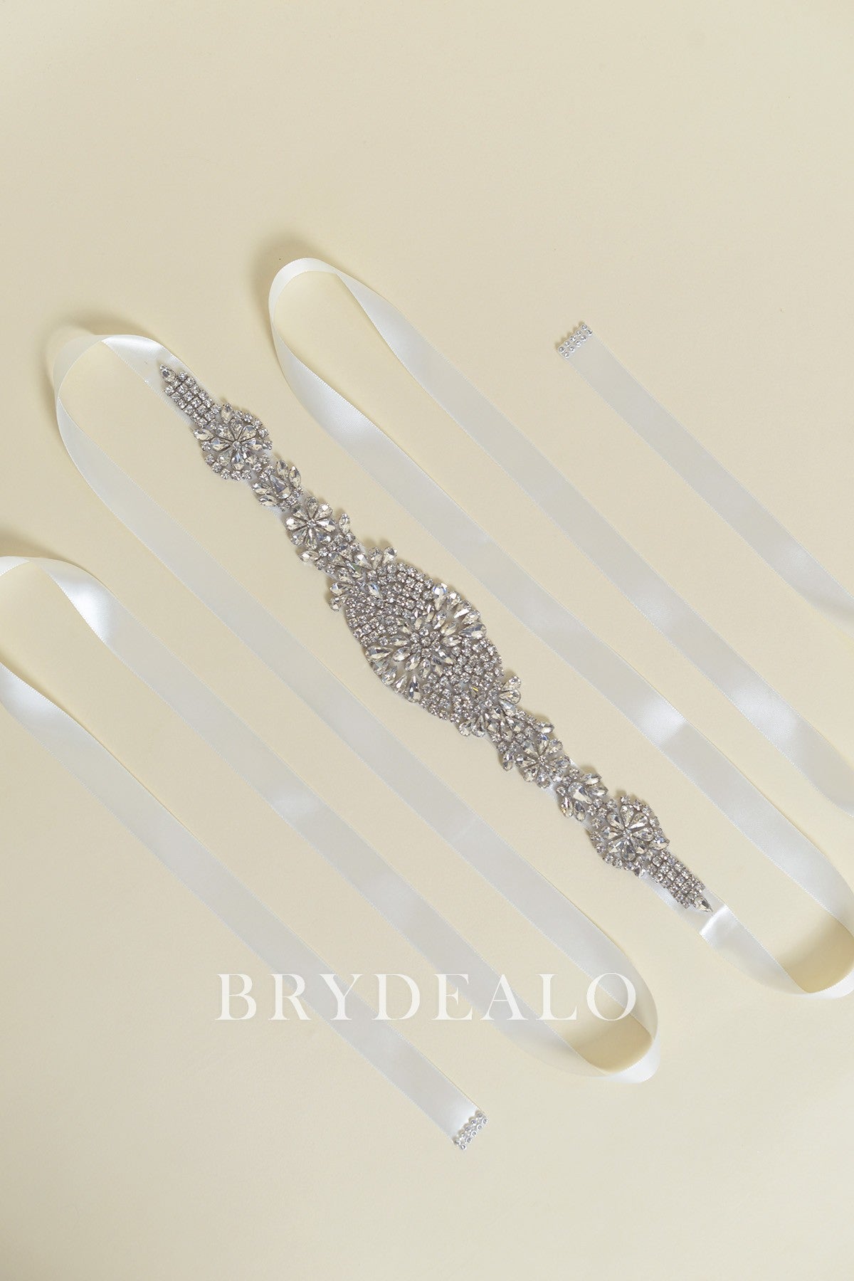 Designer Rhinestones Wedding Sash