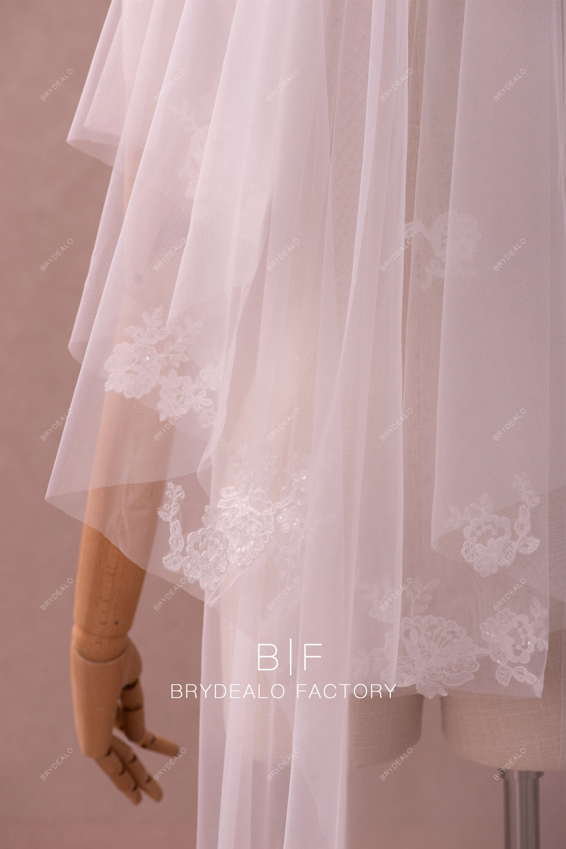 best illusion tulle bridal veil online
