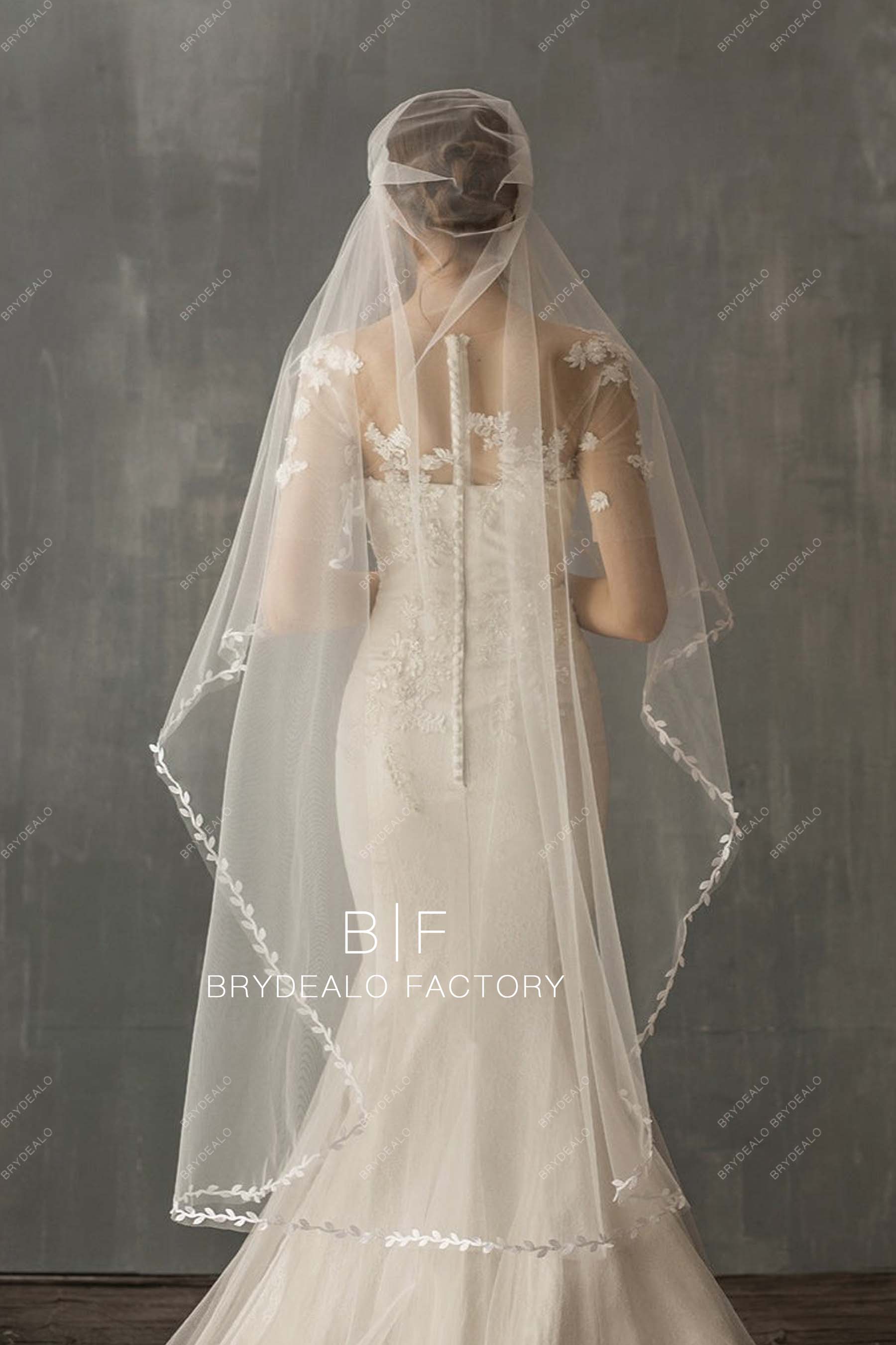 Best Ballet Length Wedding Cap Veil Online