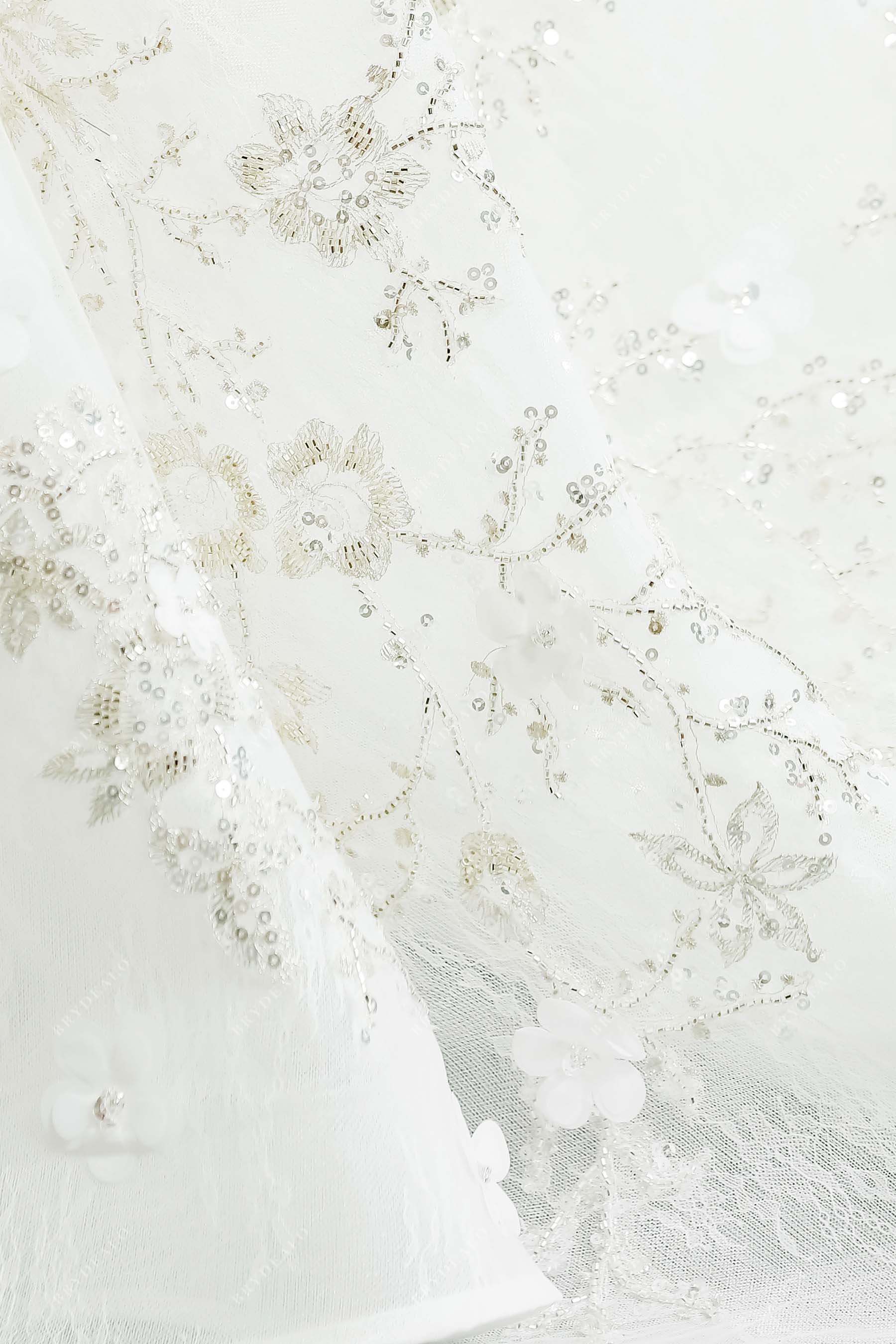 gorgeous sequin lace weeding dress