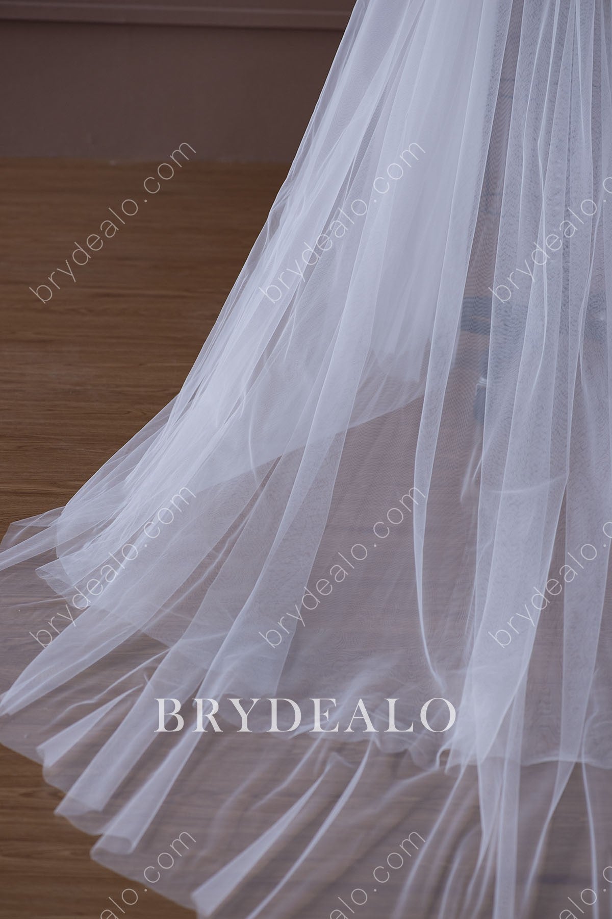 Timeless Two-Tier Chapel Length Wedding Veil for Sale