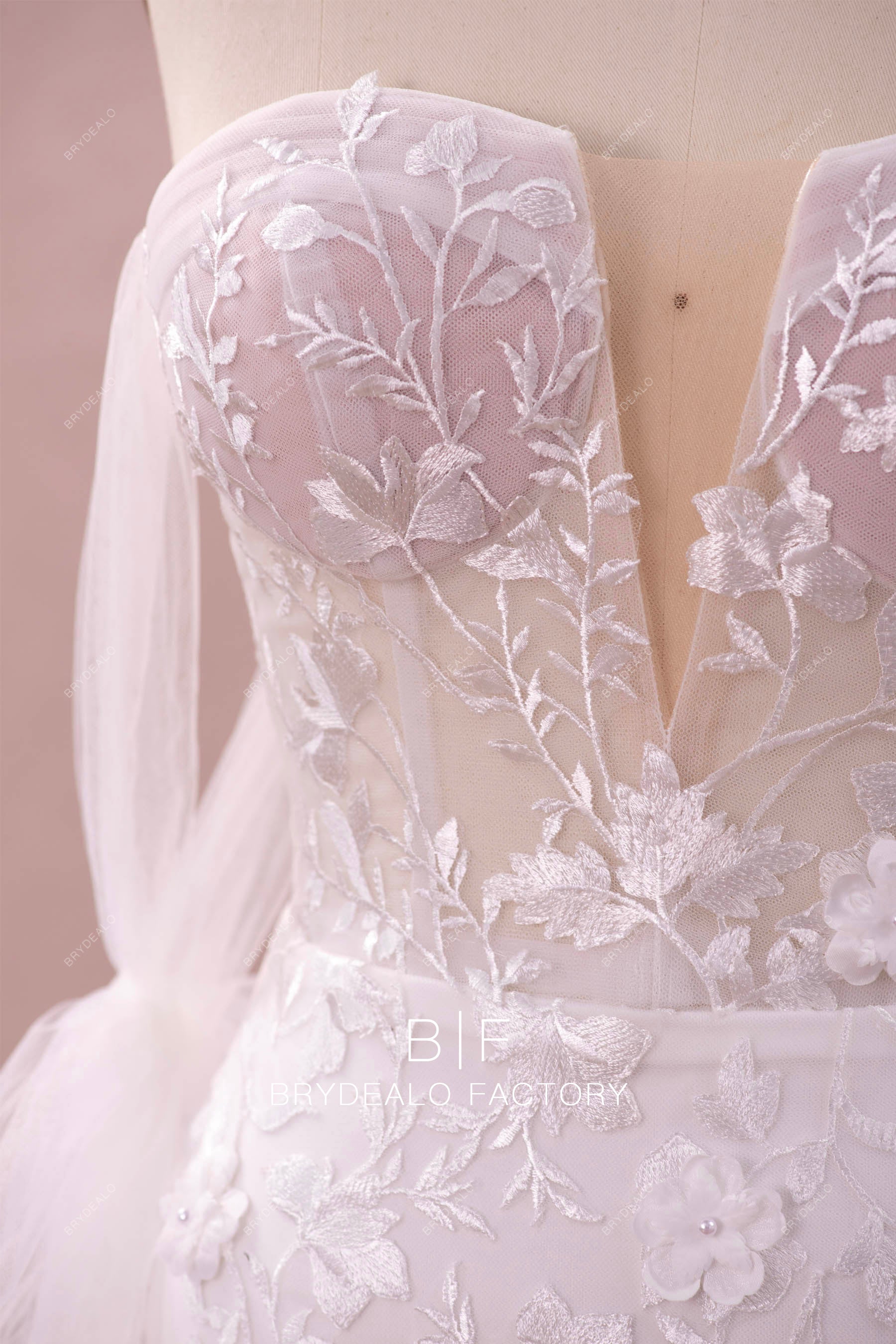corded lace trumpet dress with illusion sides Ashton: Sleeveless Crepe and Lace Trumpet Wedding Dress with Illusion Bodice