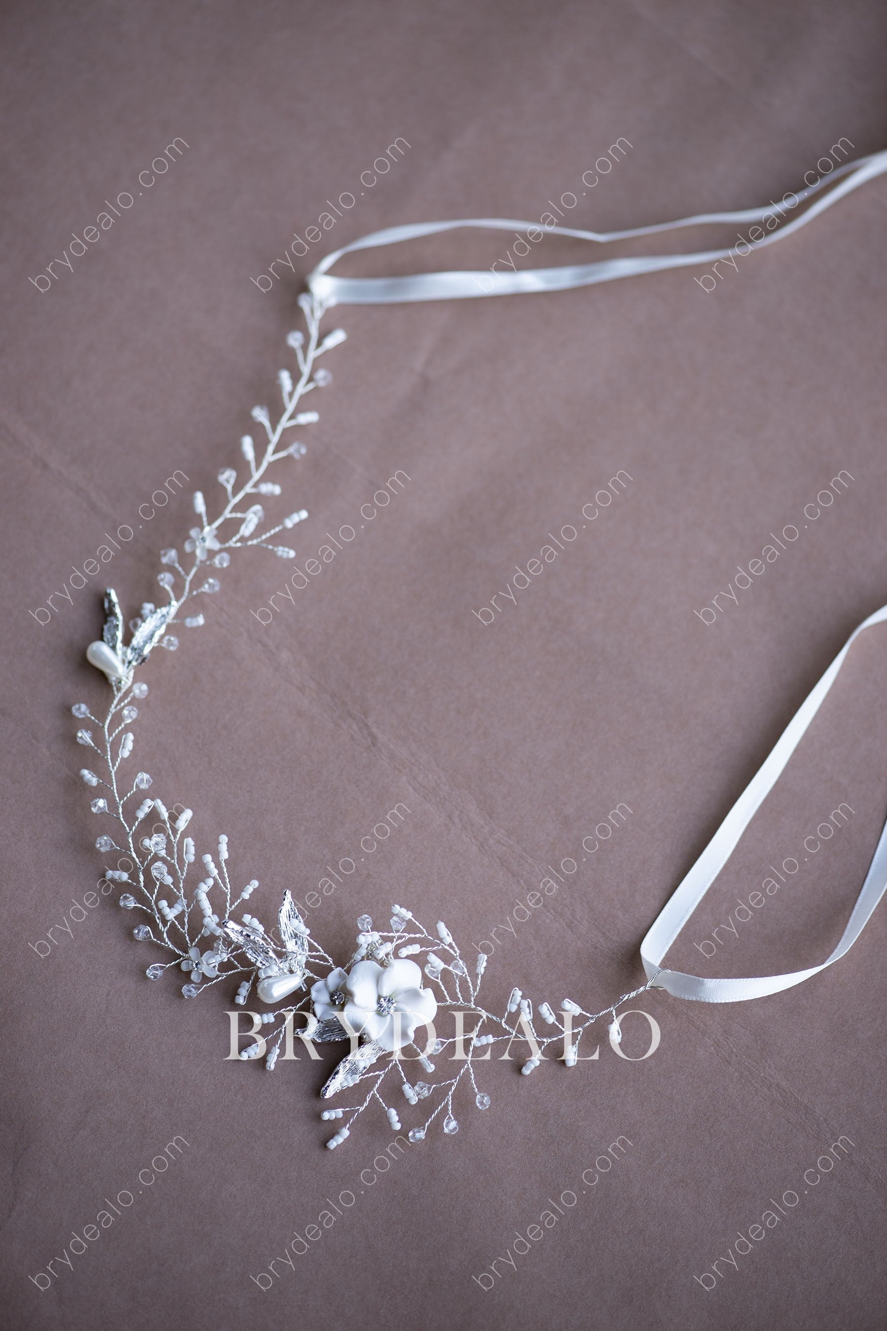  Branch Beaded Bridal Sash Online