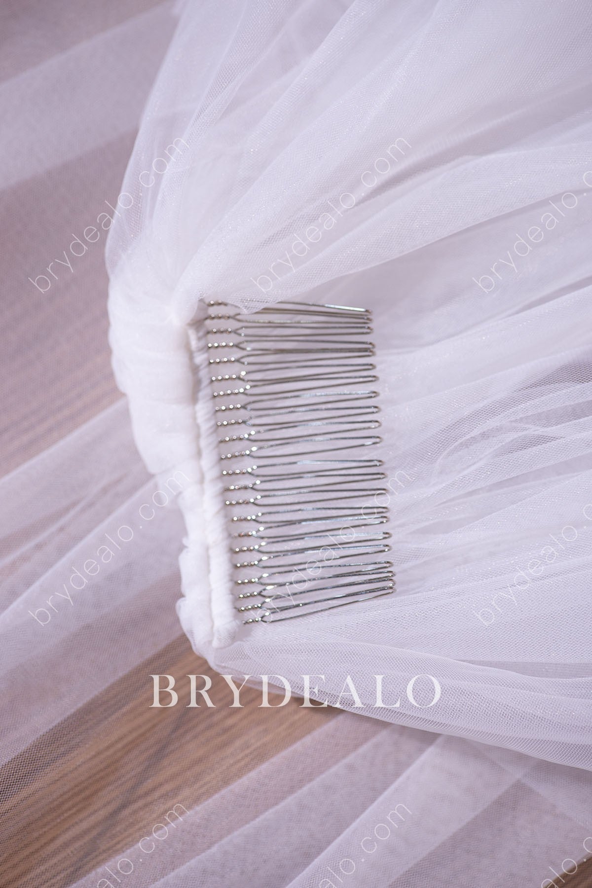 stylish comb veil wedding veil for brides