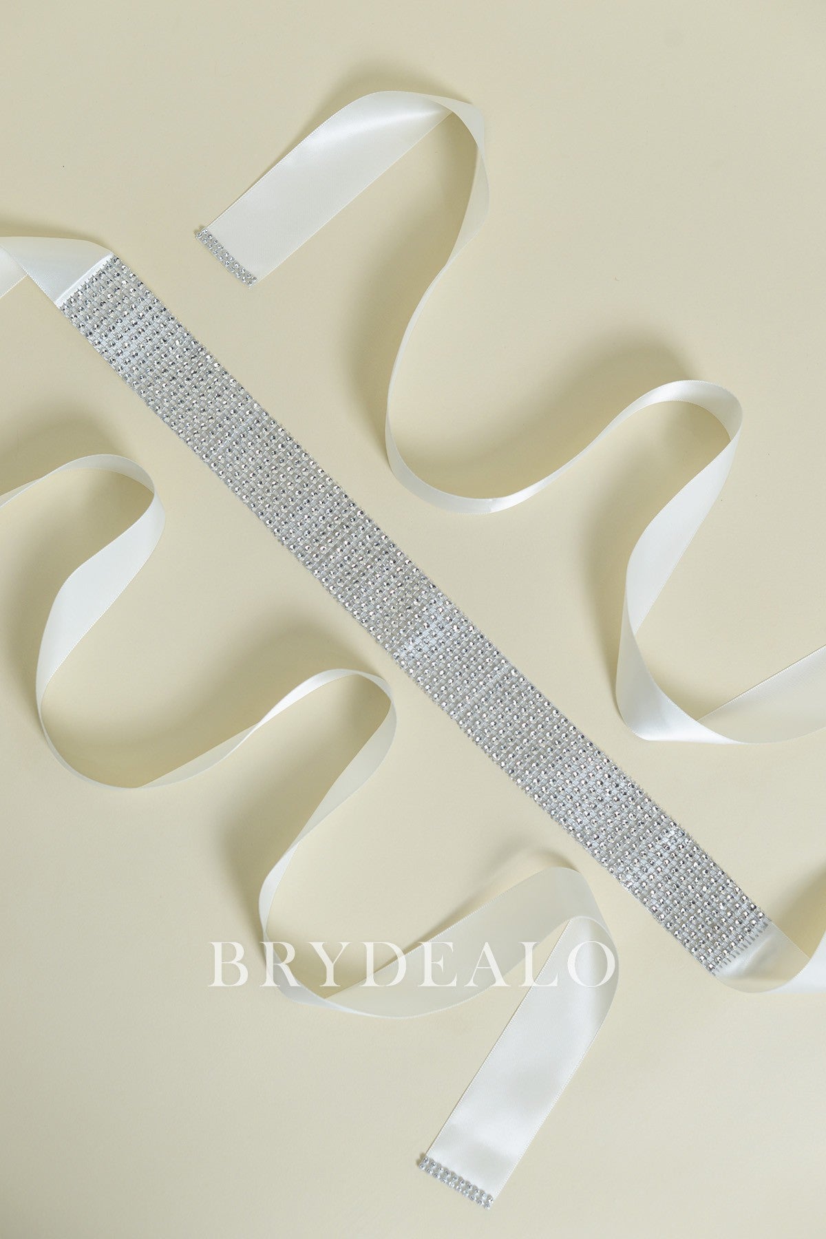 Best Wide Neat Rhinestones Bridal Sash 
